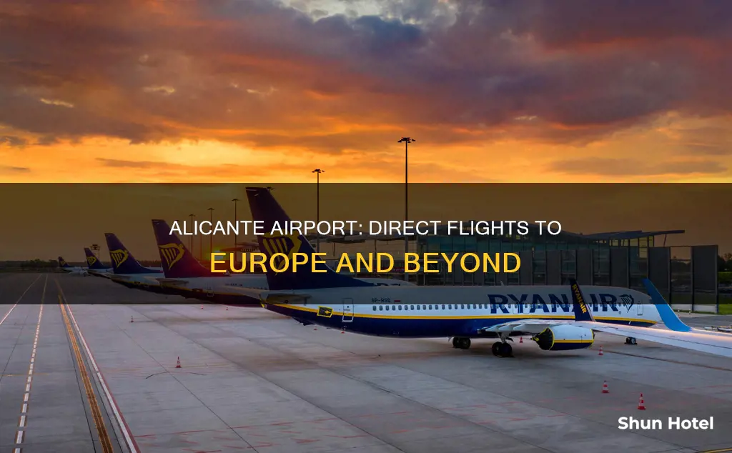 where can i fly to from alicante airport