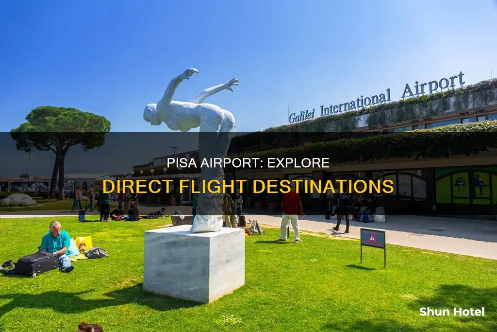 where can i fly to from pisa airport