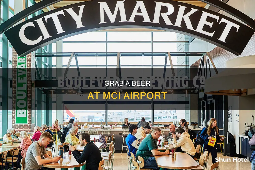 where can i get a beer at mci airport