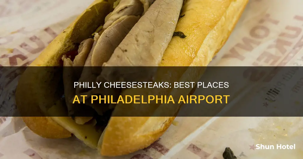 where can i get a philly cheesesteak in philadelphia airport