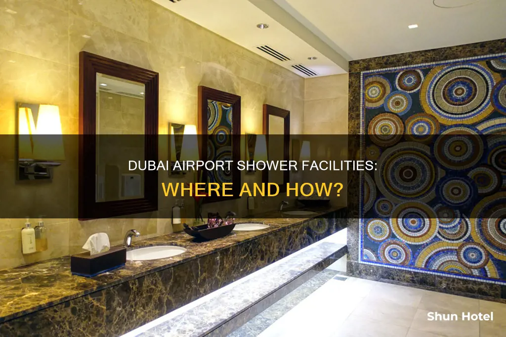 where can i get a shower at dubai airport