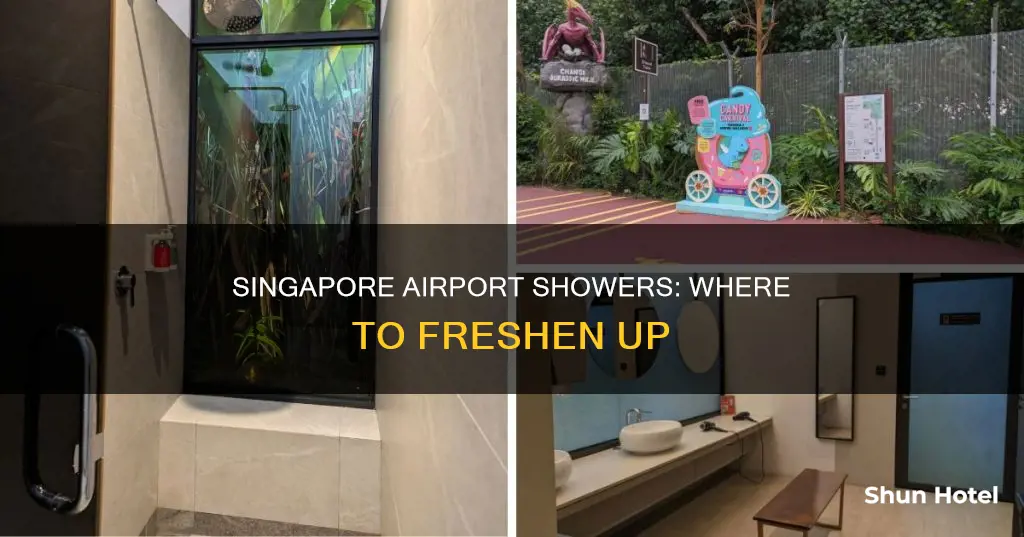 where can i get a shower in singapore airport