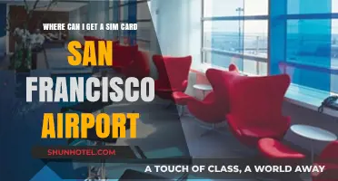 San Francisco Airport: Sim Card Availability and Locations