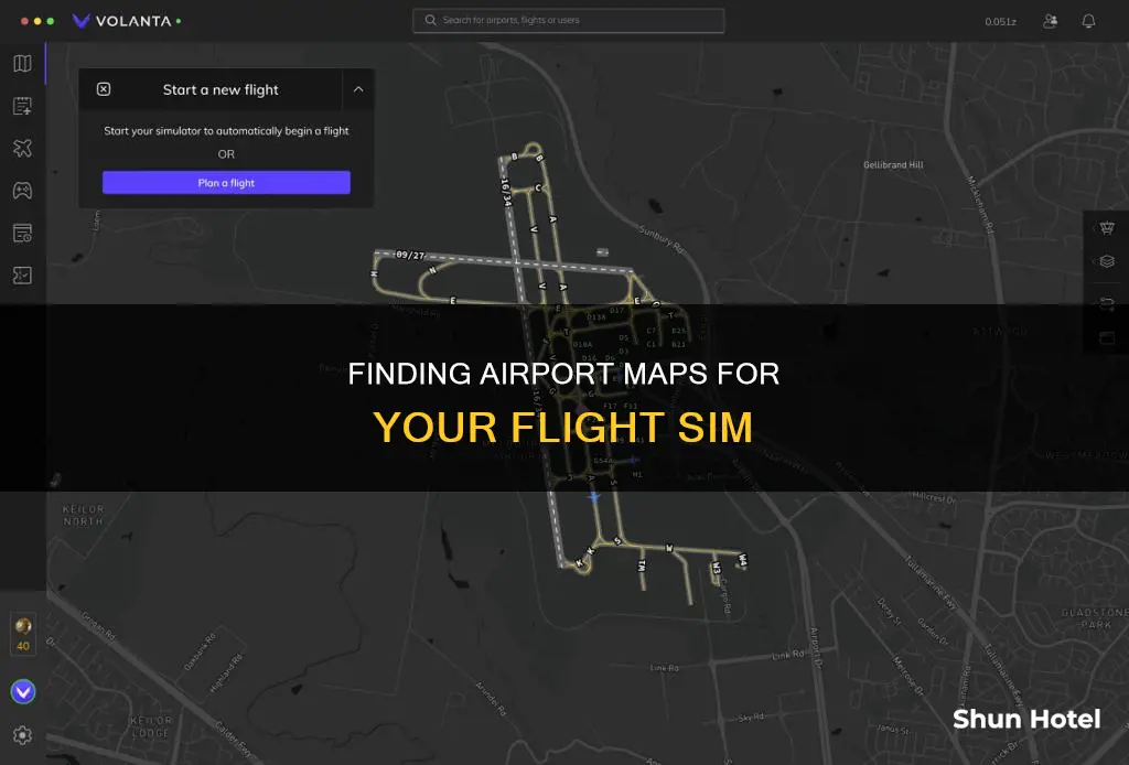 where can i get airport maps for flight sim