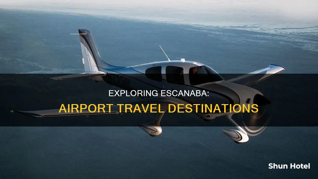 where can i go from escanaba airport