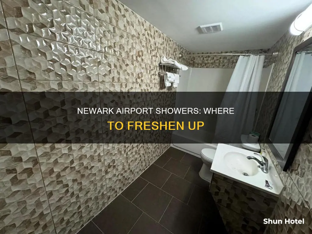where can i have a shower near newark airport