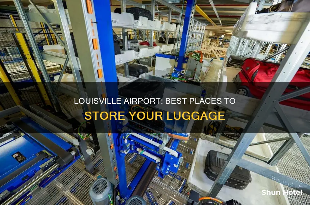 where can i leave my luggage in louisville airport