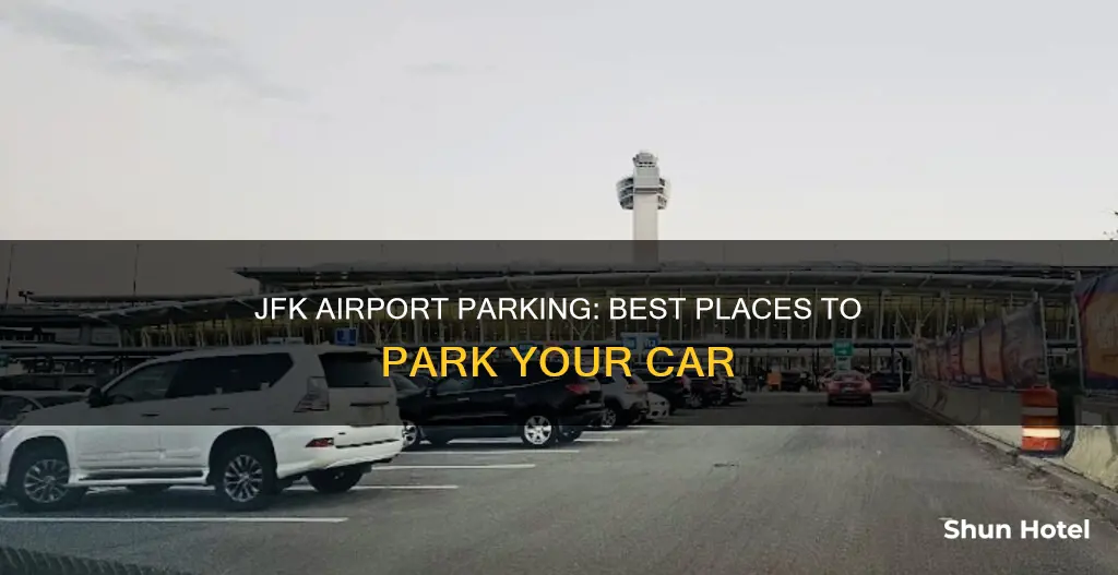 where can i park at jfk airport