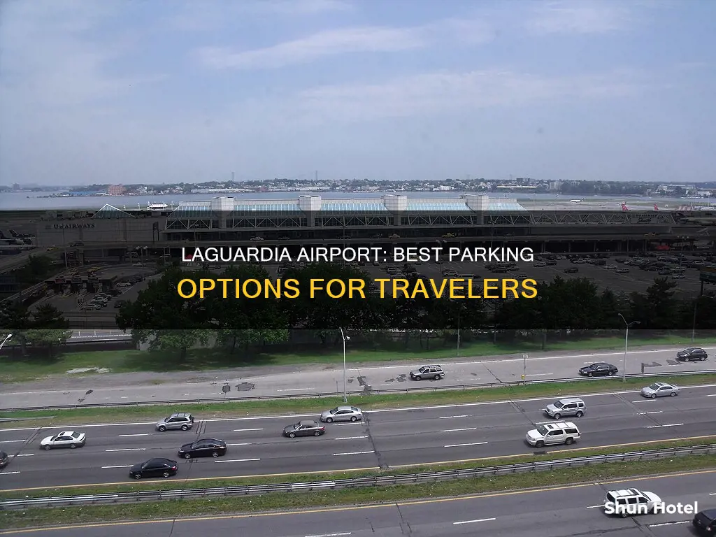where can i park at laguardia airport