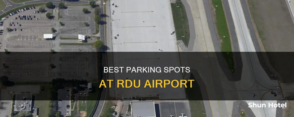 where can i park at rdu airport