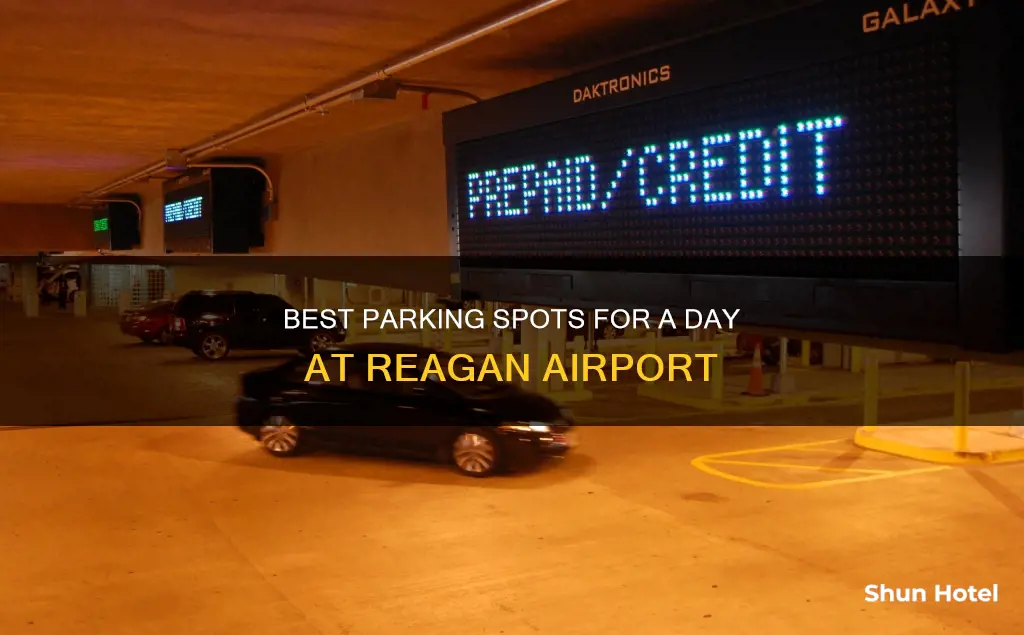 where can i park one day reagan airport