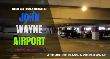Best Spots for Overnight Parking at John Wayne Airport