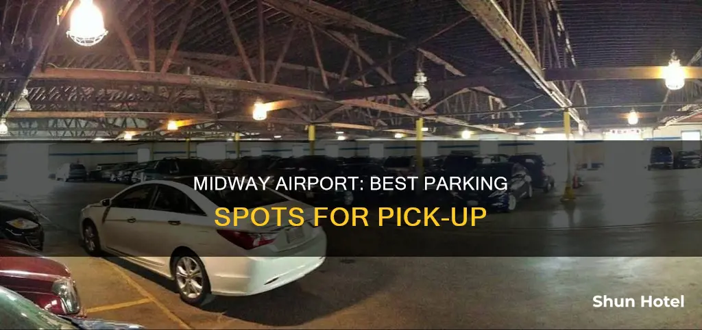 where can i park to pick up at midway airport