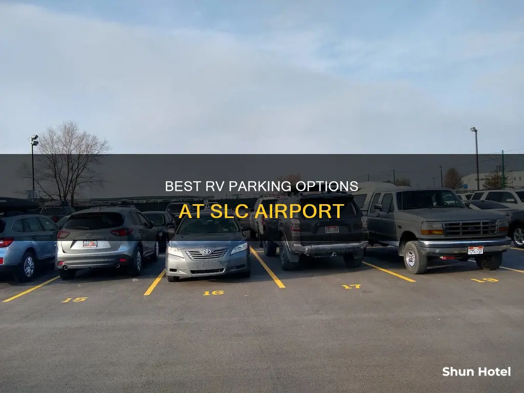 where can i parking an rv at slc airport