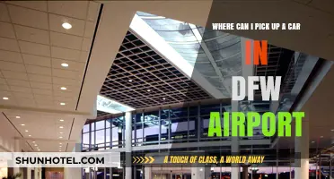 Picking Up a Rental Car at DFW Airport