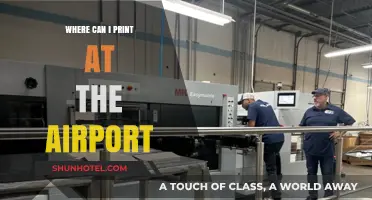 Airport Printing: Where to Find Services