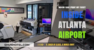 Instant Ticket Printing: Atlanta Airport Kiosks