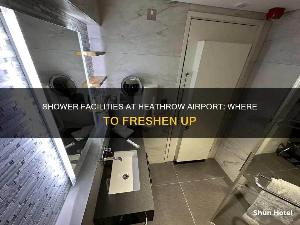 where can i shower at heathrow airport