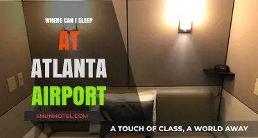 Atlanta Airport Sleeping Spots: A Guide