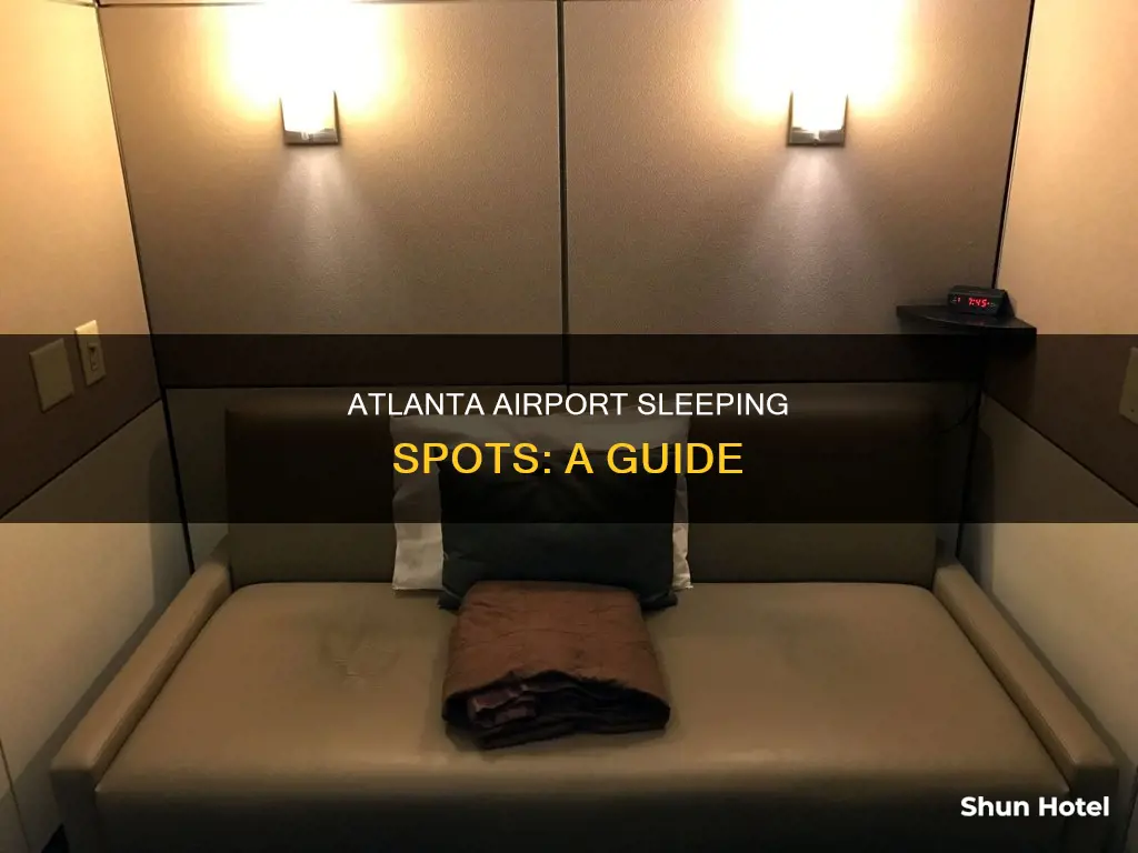 where can i sleep at atlanta airport
