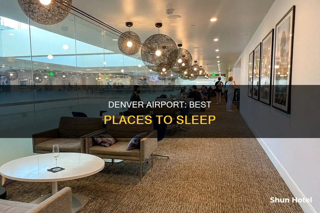 where can i sleep at denver airport