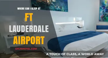 Fort Lauderdale Airport: Sleeping Spots and Tips