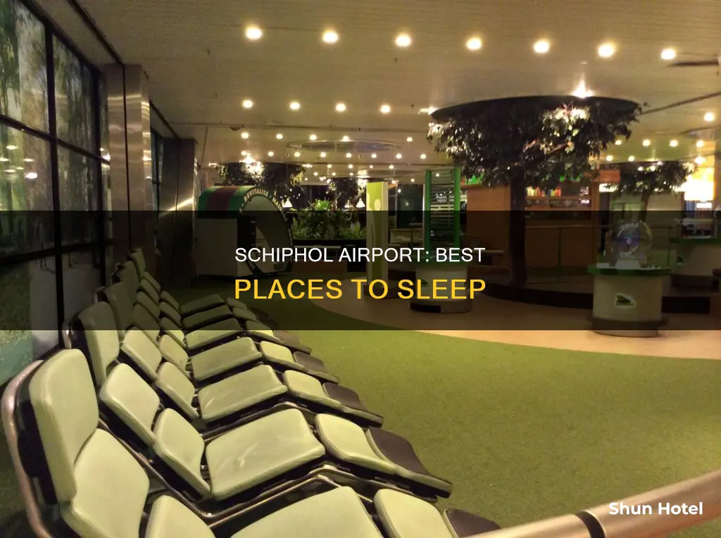 where can i sleep in schiphol airport