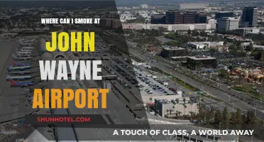 Smoking Lounges at John Wayne Airport