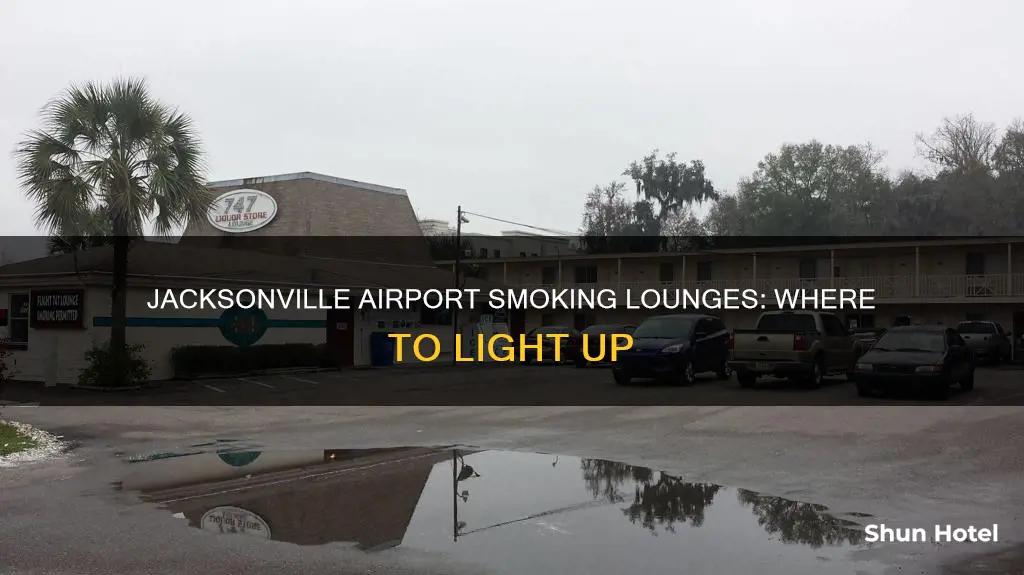 where can i smoke at the jacksonville airport