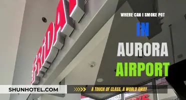 Smoking Pot: Aurora Airport's Designated Areas