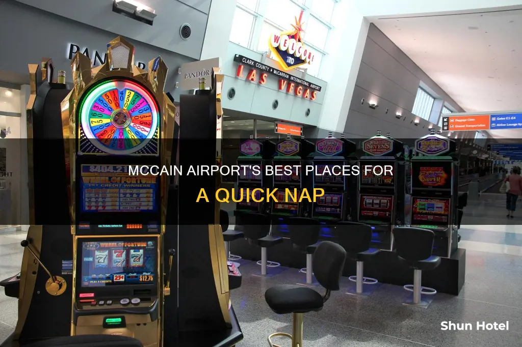 where can i take a nap at mccarin airport