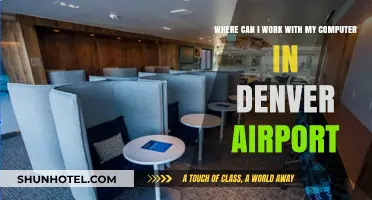Denver Airport: Best Places to Work on Your Laptop