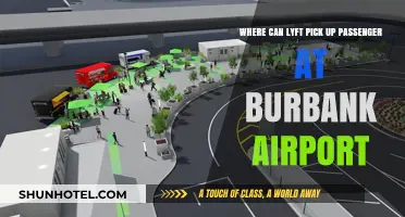 Lyft Pick-Up Point at Burbank Airport