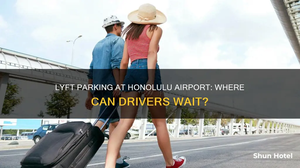 where can lyfts park at honolulu airport