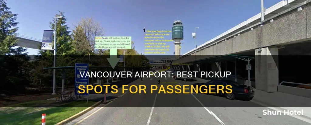 where can my friend pick me up at vancouver airport