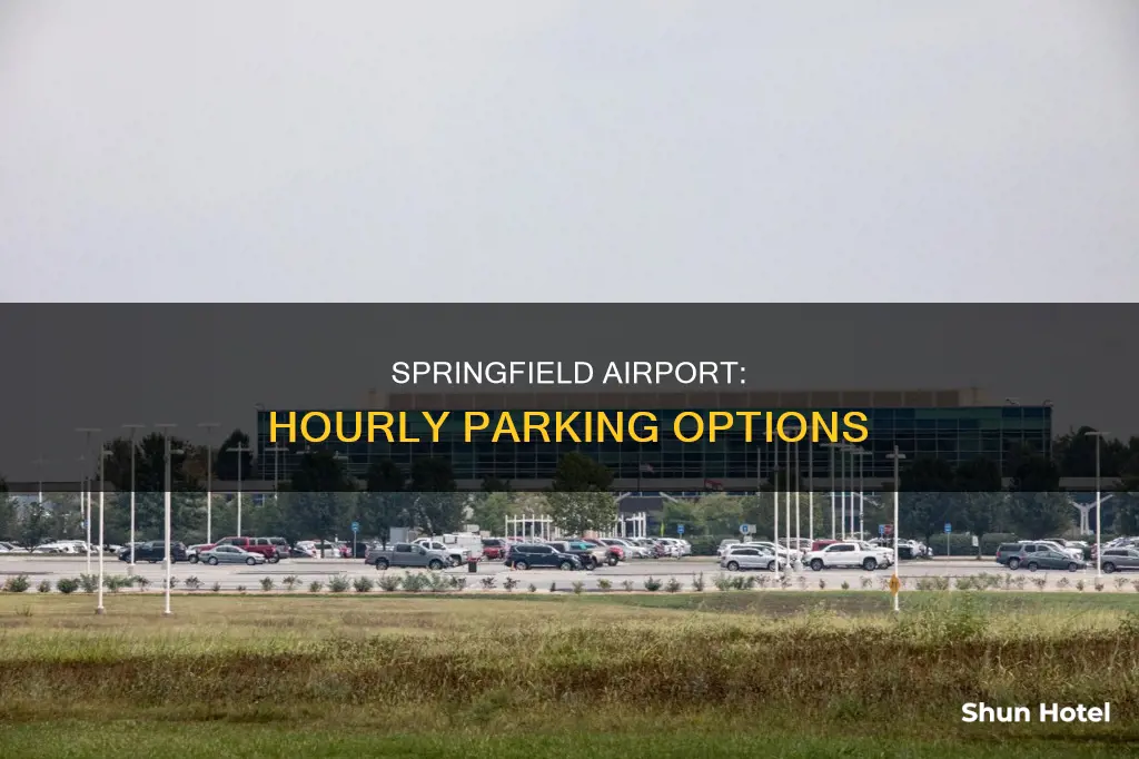 where can park for the hour at springfield airport