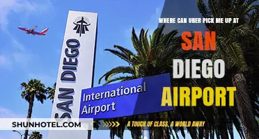Uber Pick-up Locations at San Diego Airport