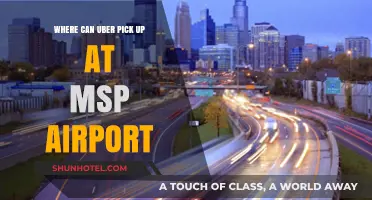 Uber Pick-Up Locations at MSP Airport