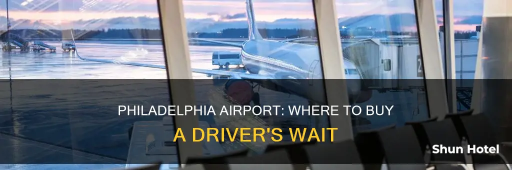 where can you buy a drivers wait in philadelphia airport