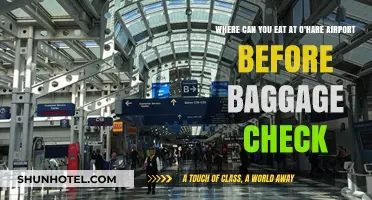 Dining Options Pre-Security at O'Hare Airport