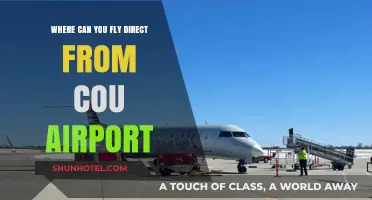 Direct Flights: Where Can You Go From COU Airport?