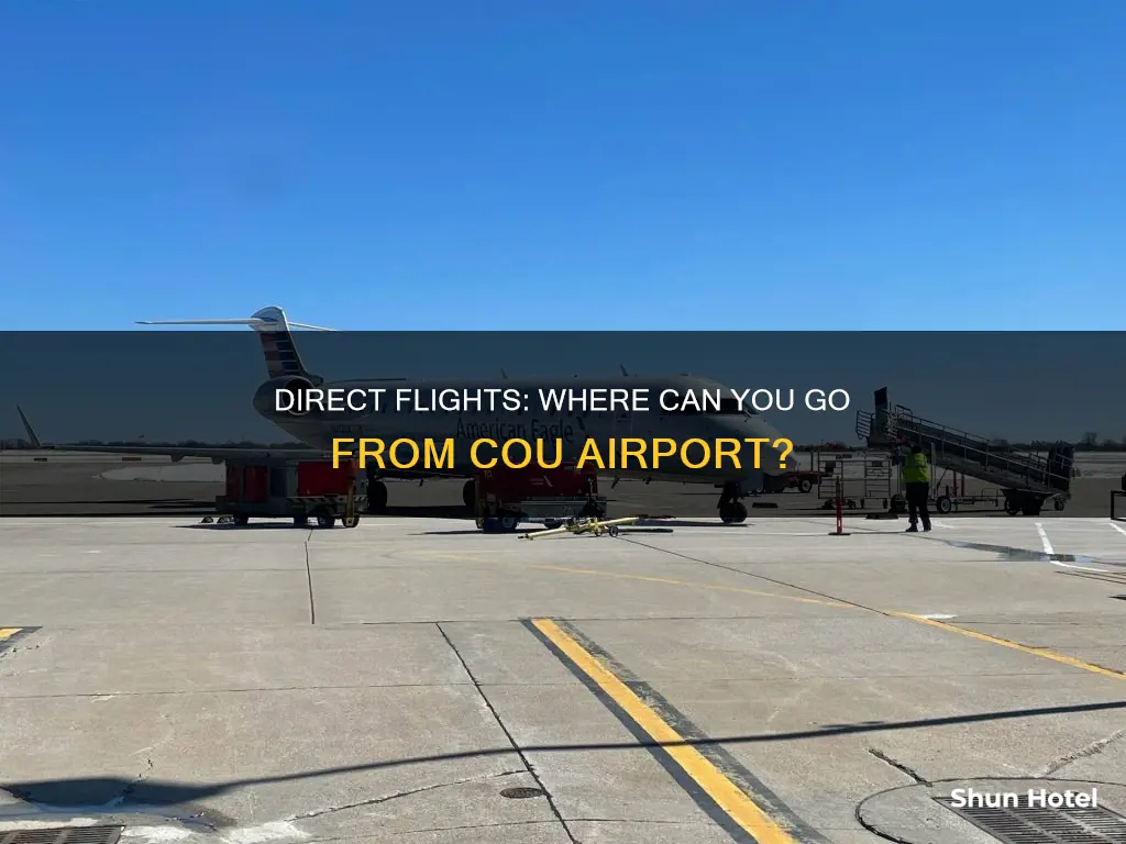 where can you fly direct from cou airport