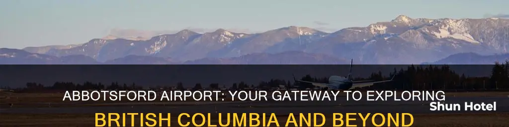where can you fly from abbotsford airport