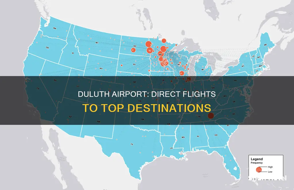where can you fly from duluth airport