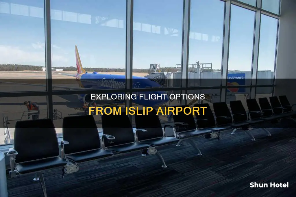 where can you fly from islip airport
