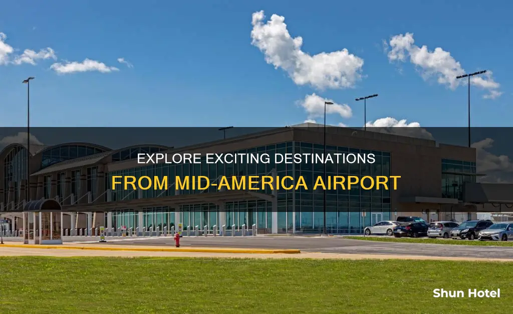 where can you fly from mid america airport