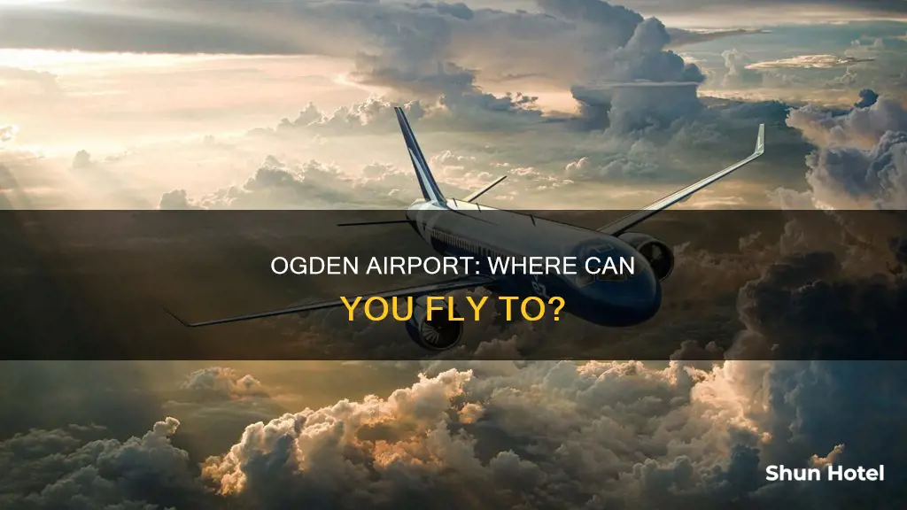 where can you fly from ogden airport
