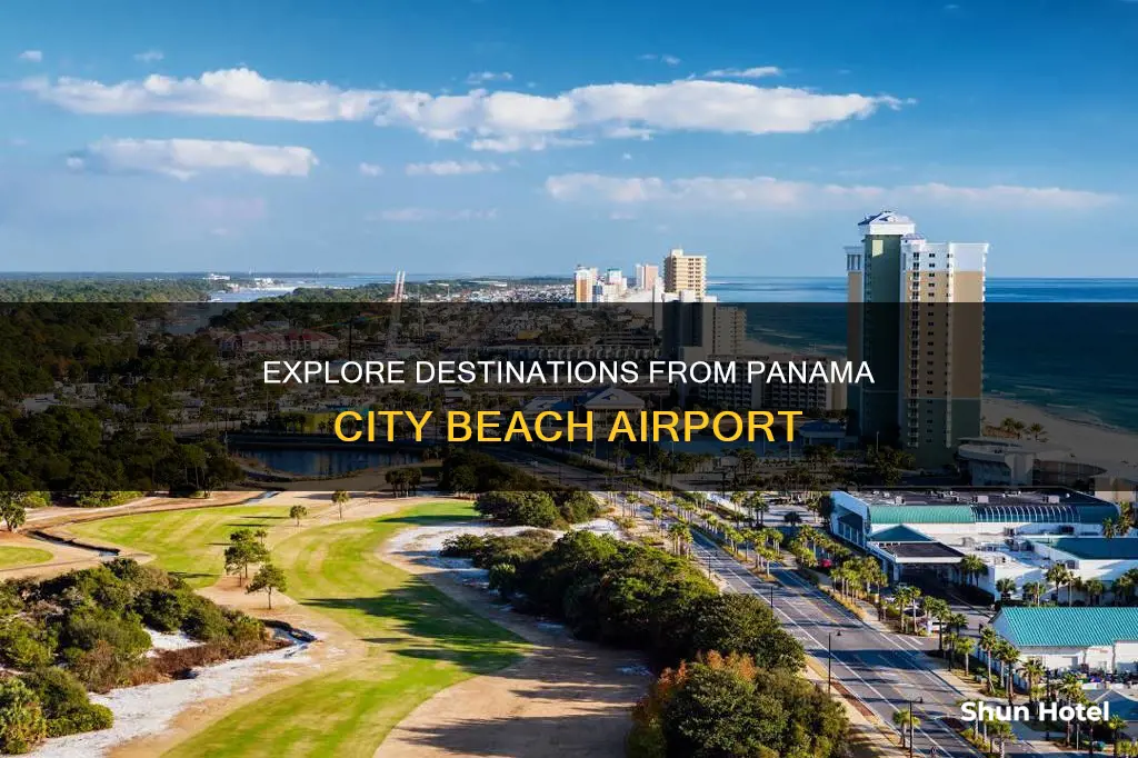 where can you fly from panama city beach airport