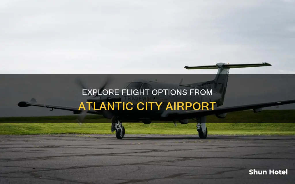 where can you fly to from atlantic city airport