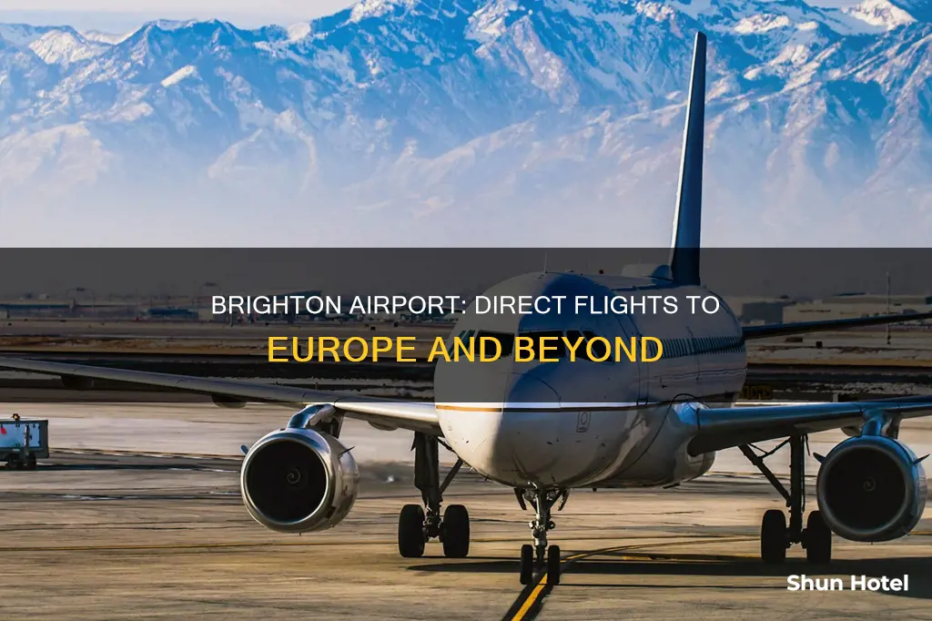 where can you fly to from brighton airport